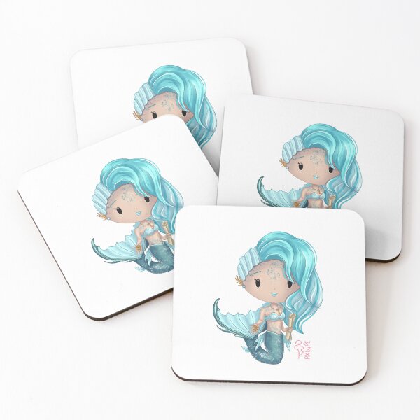 Item preview, THE EXPLORER Mermaid – Chibi Girl | Cute Illustration designed and sold by PiX by PE.