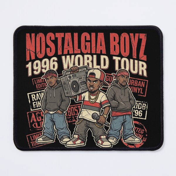Item preview, 90s Hip Hop Nostalgia Boyz 1996 World Tour designed and sold by PixelQ.