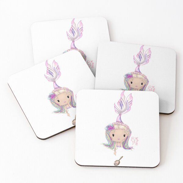 Item preview, THE COLLECTOR Mermaid – Chibi Girl | Cute Illustration designed and sold by PiX by PE.