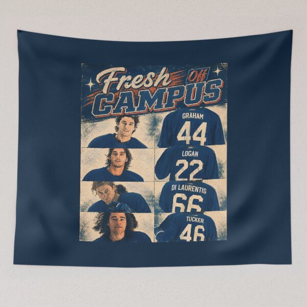 Item preview, Fresh Off Campus Hockey Team designed and sold by crizzysketch.