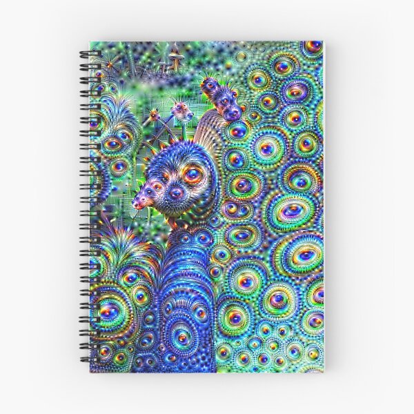 Item preview, Psychedelic Jeweled Peacock Vibrant Fractal Art designed and sold by Lainey1978.