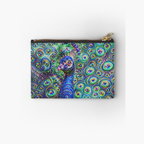 Item preview, Psychedelic Jeweled Peacock Vibrant Fractal Art designed and sold by Lainey1978.