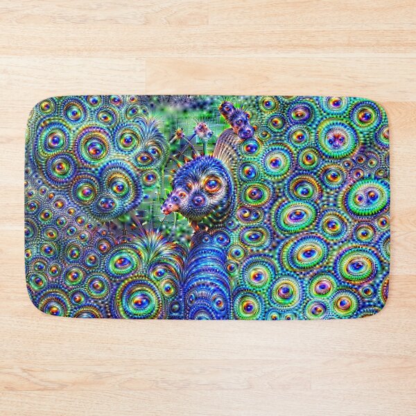 Item preview, Psychedelic Jeweled Peacock Vibrant Fractal Art designed and sold by Lainey1978.