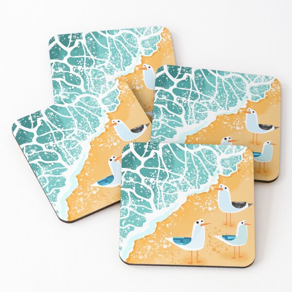 Item preview, Seagulls on Shore designed and sold by Andrew  Hitchen.