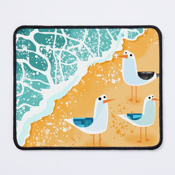 Item preview, Seagulls on Shore designed and sold by Andrew Hitchen.