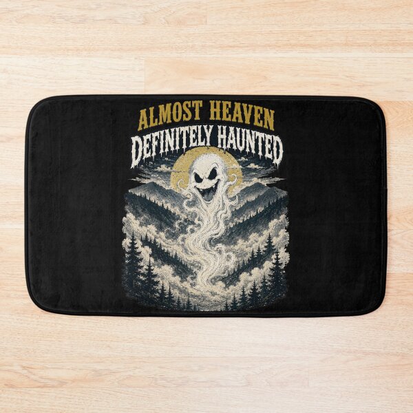 Item preview, Almost Heaven Definitely Haunted West Virginia Ghost Mountains designed and sold by Sonic Nova Studios.