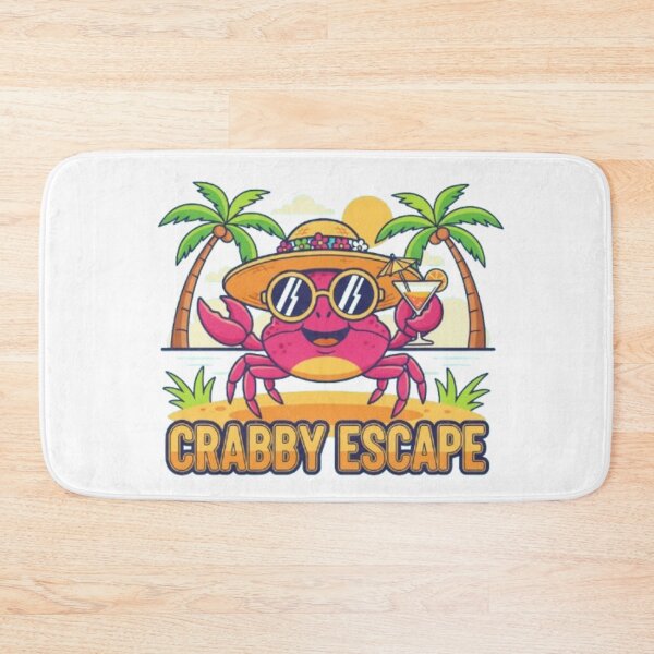Item preview, Crabby Vibes Shirt  Funny Crab Beach Tee  Coastal Mood Graphic designed and sold by Ditstyle.