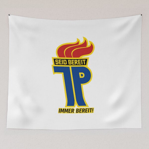 Item preview, Young Pioneers - Always Ready Logo (color) designed and sold by VEB Ostladen.