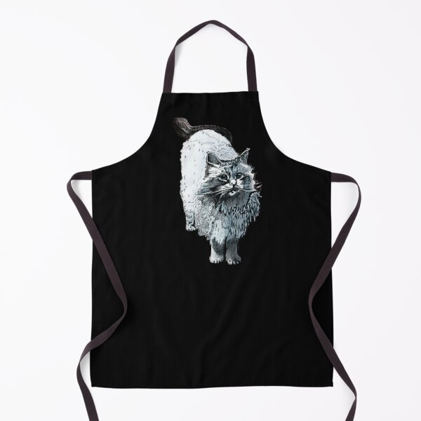 Item preview, Majestic Longhair Cat Looking Forward Art designed and sold by Paolo-Bandal.