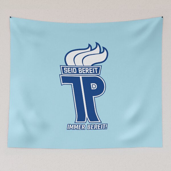 Item preview, Young Pioneers - Always Ready Logo (two-color) designed and sold by VEB Ostladen.