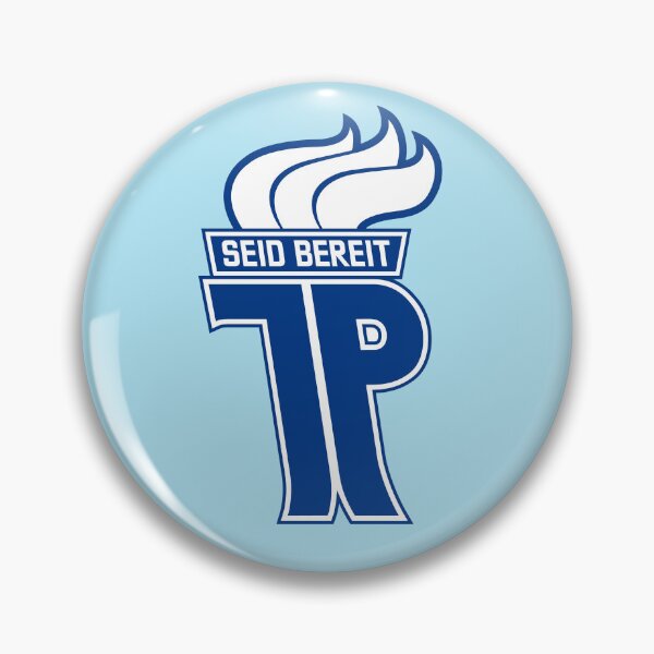 Item preview, Young Pioneers logo (two-tone) designed and sold by VEB Ostladen.