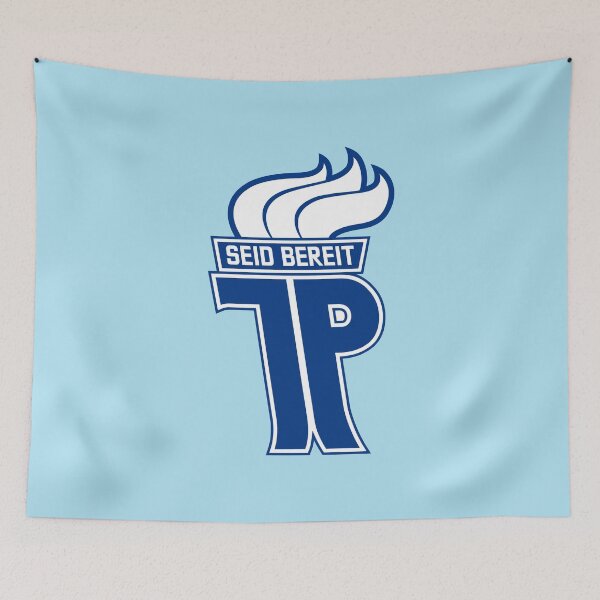 Item preview, Young Pioneers logo (two-tone) designed and sold by VEB Ostladen.