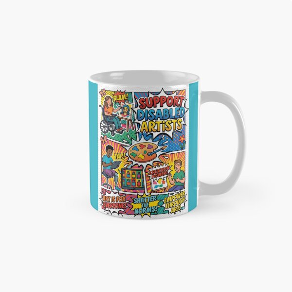 Item preview, Support Disabled Artists designed and sold by Damian Wildfong.