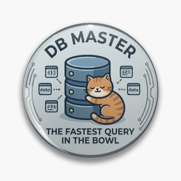 Item preview, Funny Database Gift DB Master Cat The Fastest Query In  The Bowl SQL Humor Shirt Data Engineer Gift designed and sold by Dev Mode.