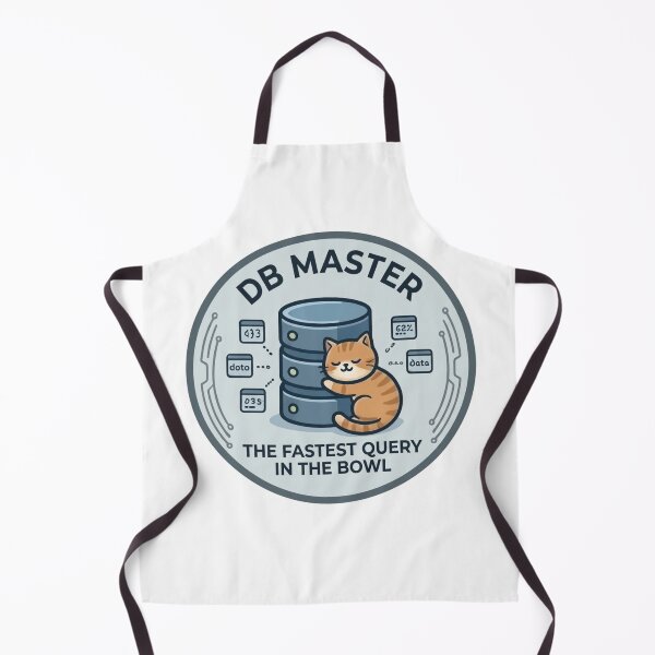 Item preview, Funny Database Gift DB Master Cat The Fastest Query In  The Bowl SQL Humor Shirt Data Engineer Gift designed and sold by Dev Mode.
