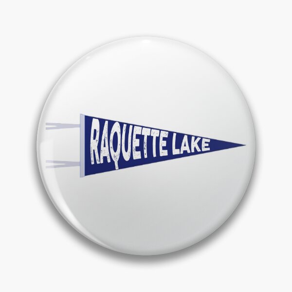 Item preview, Raquette Lake pennant designed and sold by TaskMe.