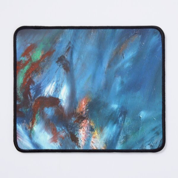 Item preview, "Blue Composition" - abstract painting designed and sold by JerzyCzechon.