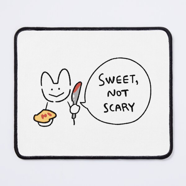 Item preview, It’s Just Jam – Funny Kawaii White Cat Sticker | Cute Goofy Cat for Journals & Planners designed and sold by lazydayz16.