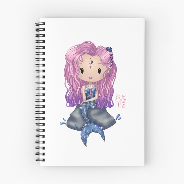 Item preview, THE ASTRAL Mermaid – Chibi Girl | Cute Illustration designed and sold by PiX by PE.