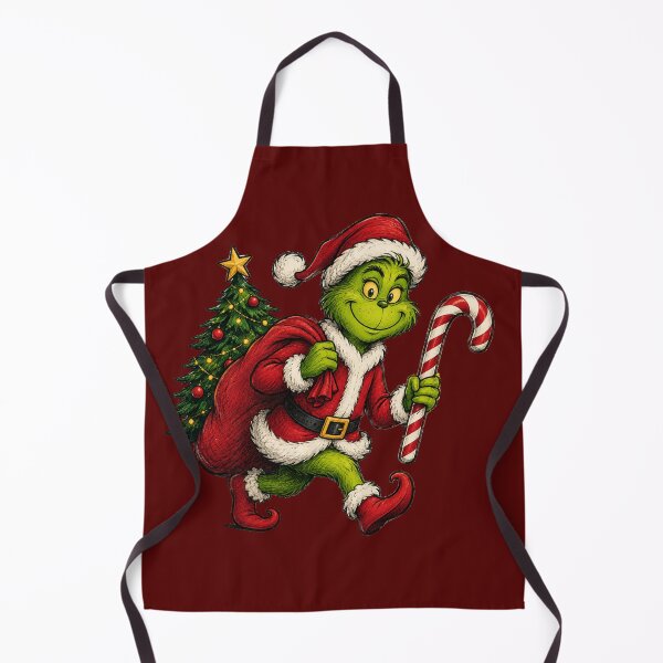 Item preview, The Grinch: Christmas Candy Cane Mischief designed and sold by NerdiPop.