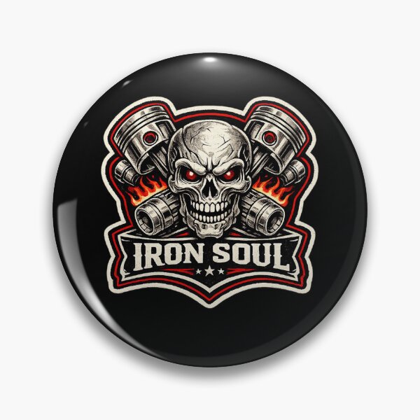 Item preview, Iron Soul Motorcycle Fans designed and sold by JacobSpace.