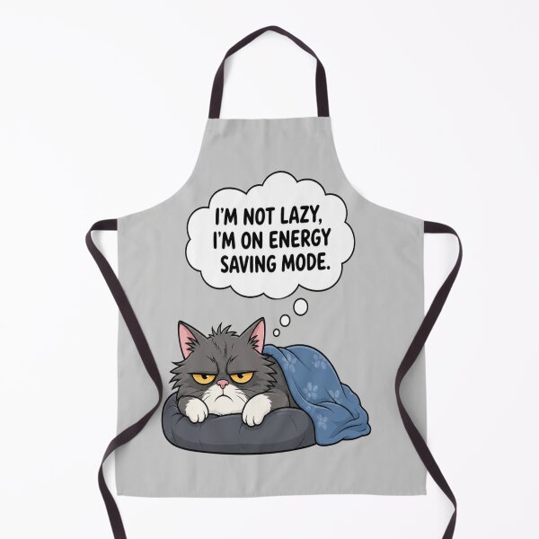 Item preview, I’m Not Lazy, I’m On Energy Saving Mode Funny Grumpy Cat Meme designed and sold by ArtoryNest.