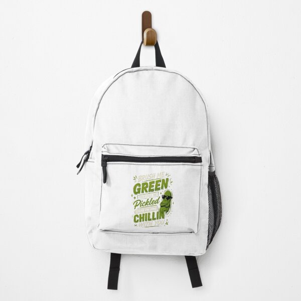 Item preview, Brush Me Green Funny Pickle Shirt | Cute Sarcastic Pickled Tee designed and sold by BE PATIENT ⭐⭐⭐⭐⭐(5k+).