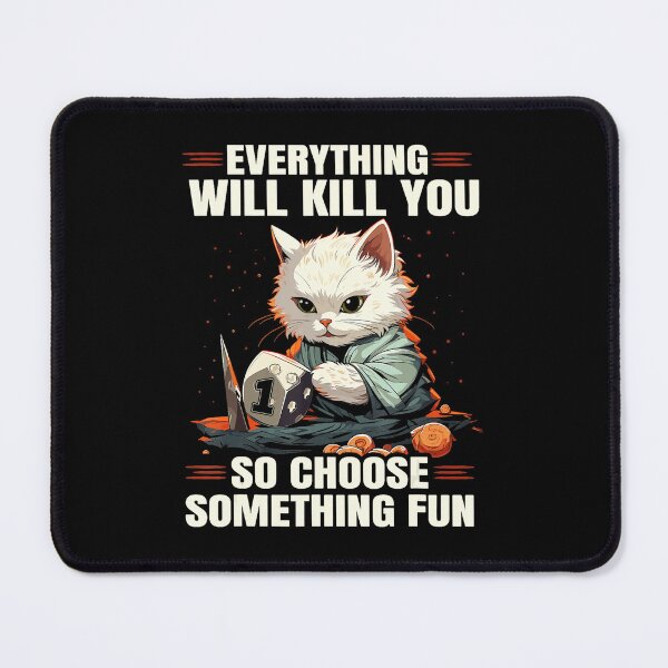 Item preview, Funny RPG Cat Dice Chaos Tabletop Gamer Survival Humor designed and sold by FGTV2021.