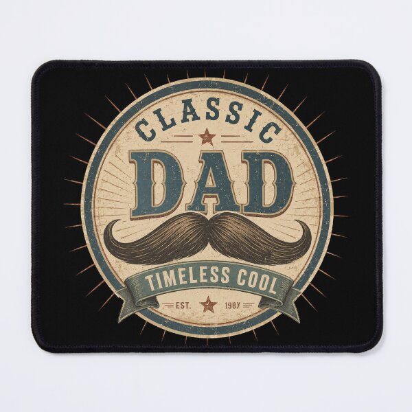 Item preview, Classic Dad, timeless cool designed and sold by RisingWolfStudio.