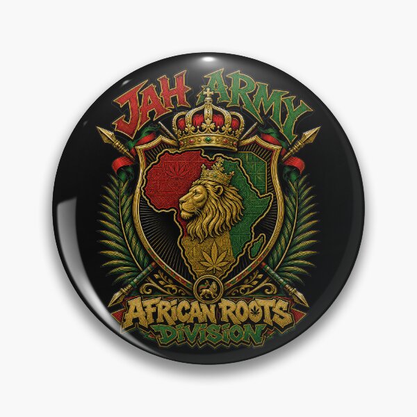 Item preview, JAH ARMY: AFRICAN ROOTS DIVISION designed and sold by SavvyEarth.