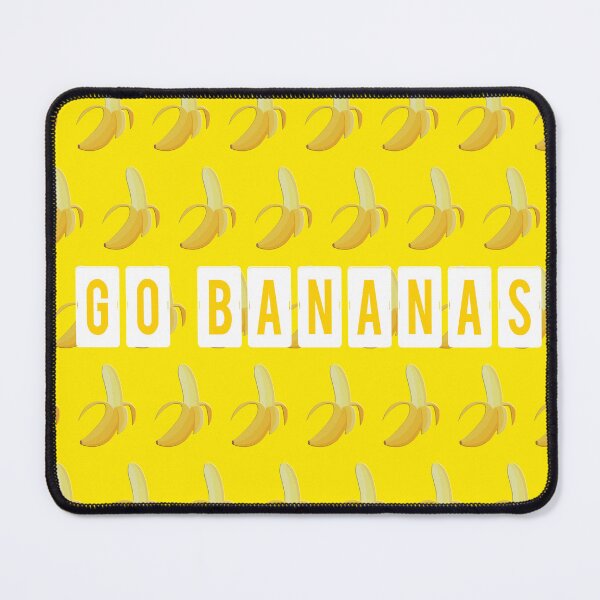 Item preview, Go Bananas Funny Typography Design designed and sold by Moosley Studio.