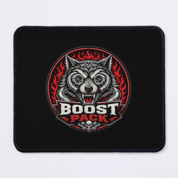 Item preview, Boost Wolf Motorcycle Fans designed and sold by JacobSpace.