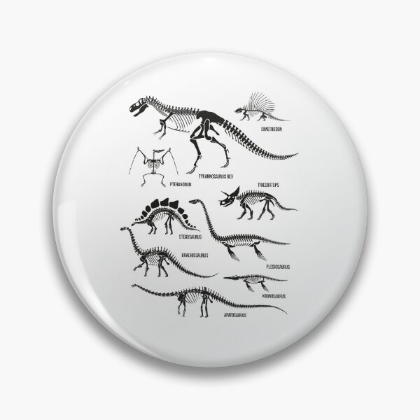 Item preview, Black And White Dinosaur Collection | Vintage Dino Sketches designed and sold by Krasnovaovaova.