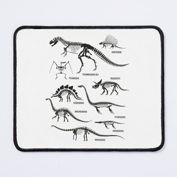 Item preview, Black And White Dinosaur Collection | Vintage Dino Sketches designed and sold by Krasnovaovaova.