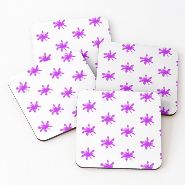 Item preview, Purple Flower Blob Modern Abstract, Digitally Hand Drawn, DaisyMaisyPaisy designed and sold by DaisyMaisyPaisy.