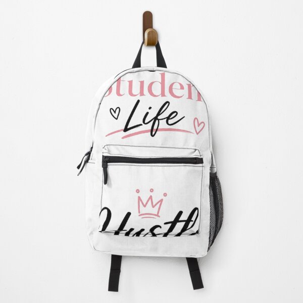 Item preview, Hustle Student Life Cute Motivational Typography Design designed and sold by Sanika arts .