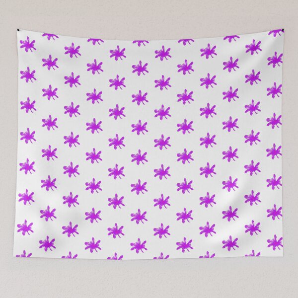 Item preview, Purple Flower Blob Modern Abstract, Digitally Hand Drawn, DaisyMaisyPaisy designed and sold by DaisyMaisyPaisy.