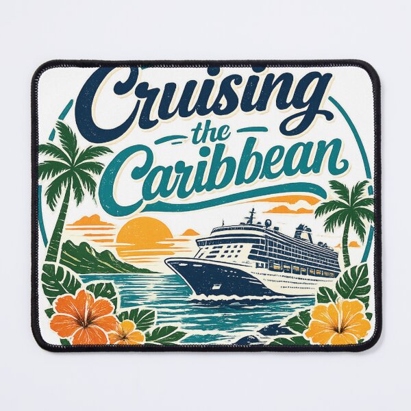 Item preview, Cruising the Caribbean Shirt designed and sold by HarrisonTravel.