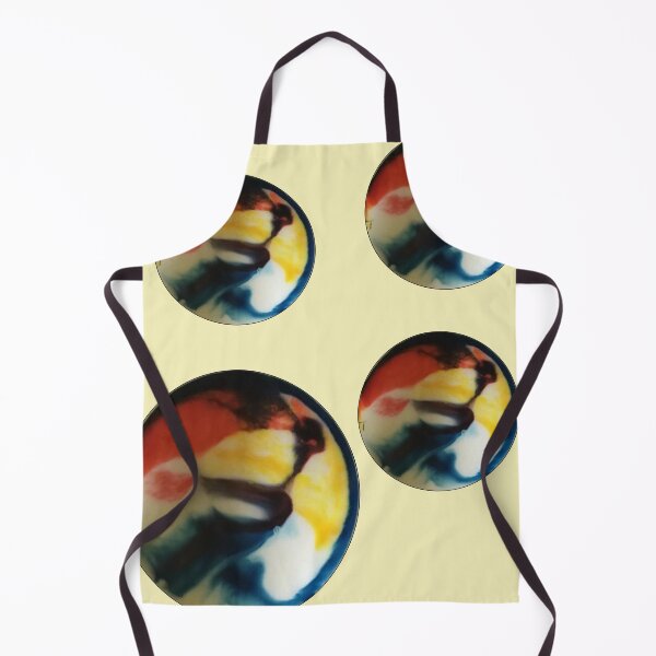 Item preview, Colorful Fluid Art Circles Abstract Pattern designed and sold by Isabeles Crafts.