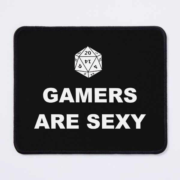 Item preview, D20 Gamers are Sexy designed and sold by ZepoPublishing.