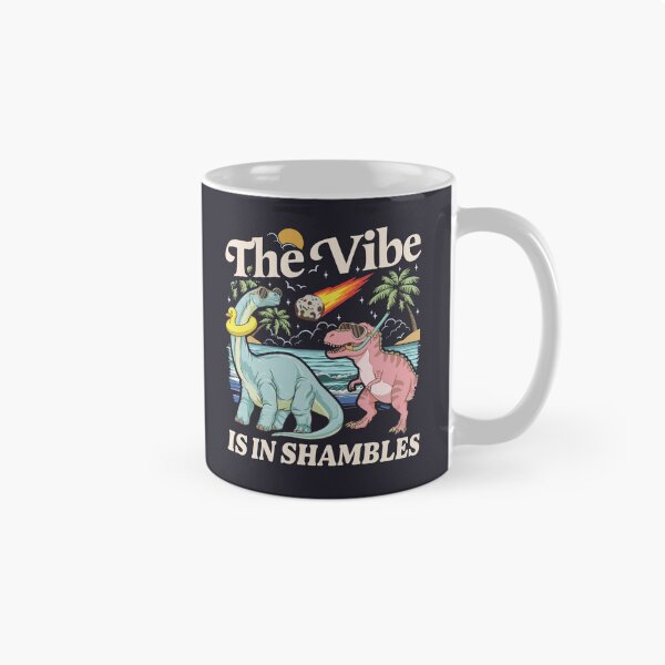 Item preview, The Vibe Is Dinosaur | Cute Retro Dino Aesthetic designed and sold by Krasnovaovaova.