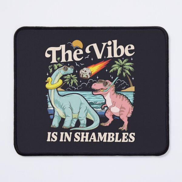 Item preview, The Vibe Is Dinosaur | Cute Retro Dino Aesthetic designed and sold by Krasnovaovaova.