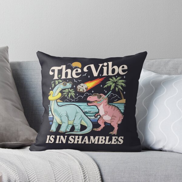 Item preview, The Vibe Is Dinosaur | Cute Retro Dino Aesthetic designed and sold by Krasnovaovaova.