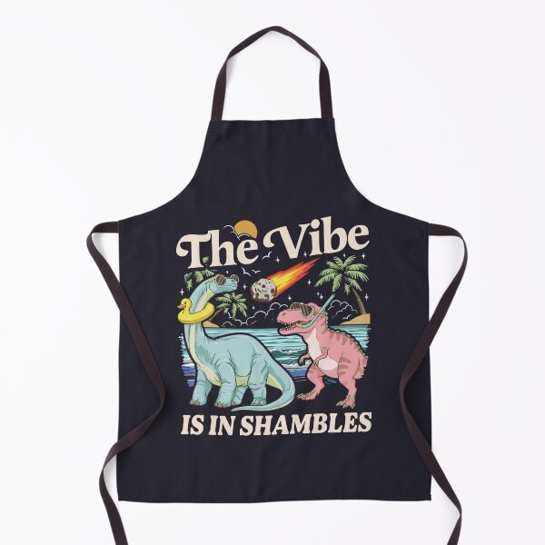 Item preview, The Vibe Is Dinosaur | Cute Retro Dino Aesthetic designed and sold by Krasnovaovaova.