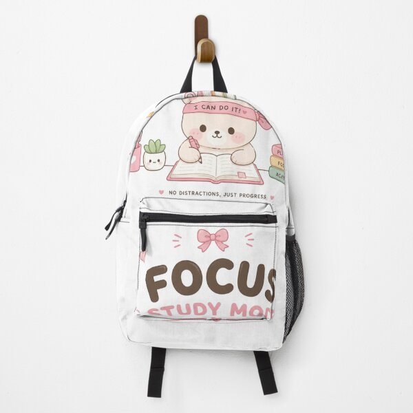 Item preview, Focus Study Mode Cute Bear Student Aesthetic Design designed and sold by Sanika arts .