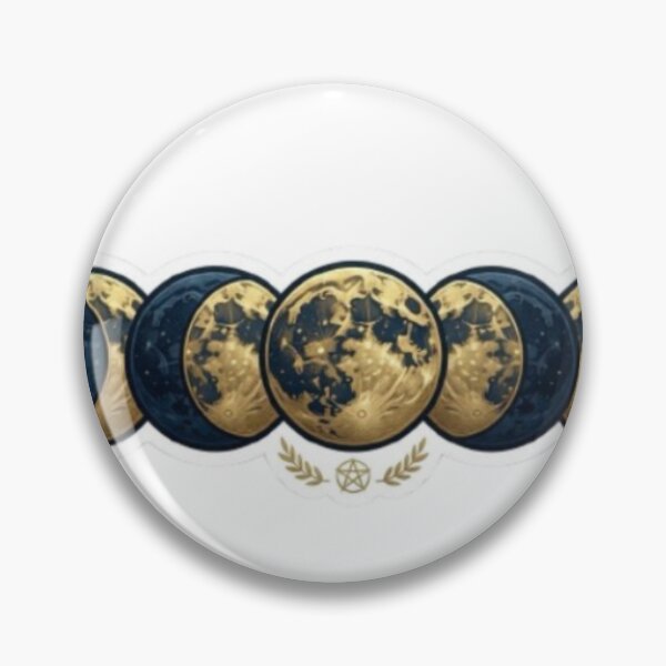 Item preview, Moon Phase Mystical Space Sticker designed and sold by ckartes100.