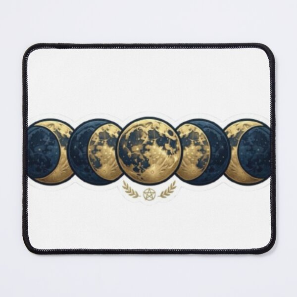 Item preview, Moon Phase Mystical Space Sticker designed and sold by ckartes100.