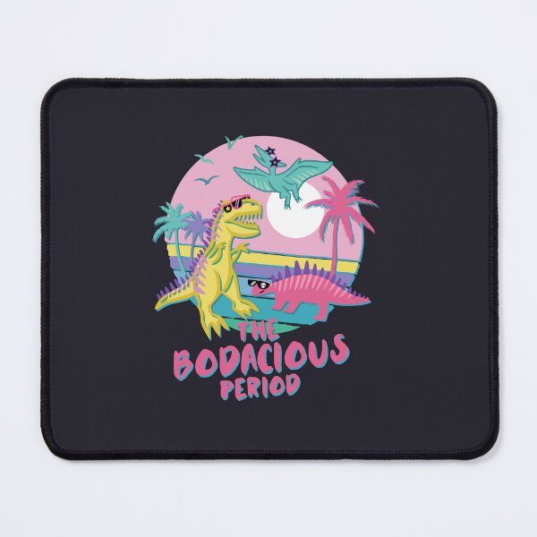 Item preview, Bodacious Period Dinosaur | Funny Retro Vaporwave Dino designed and sold by Krasnovaovaova.