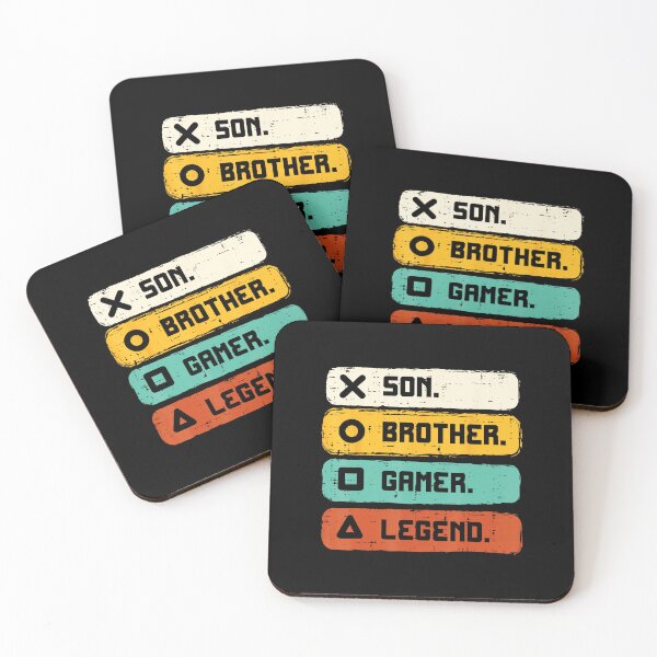 Item preview, Funny Family Gamer Quote Son Brother Legend Retro Gaming Style designed and sold by FGTV2021.