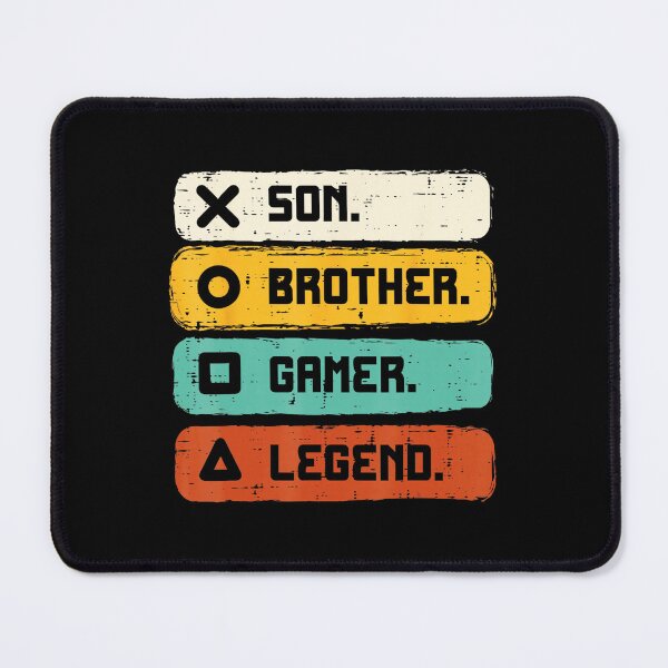 Item preview, Funny Family Gamer Quote Son Brother Legend Retro Gaming Style designed and sold by FGTV2021.